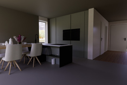 Neubau Wohnung, Doppelhaushälfte, Donsieders 8 zimmer