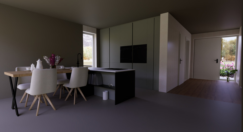 Neubau Wohnung, Doppelhaushälfte, Donsieders 8 zimmer