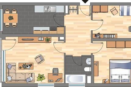 Demnächst frei! 3-Zimmer-Wohnung in Bad Dürkheim 3 zimmer