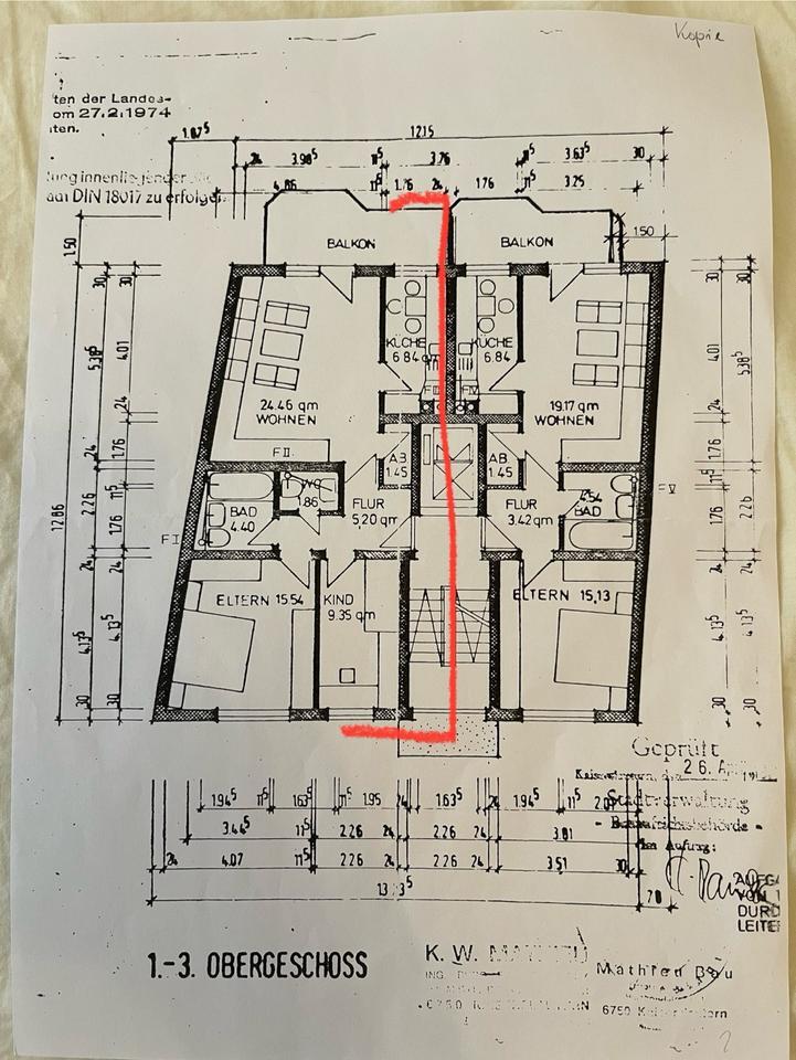 Wohnung gegen Haus 3 Zimmer in Kaiserslautern, Mühlstraße