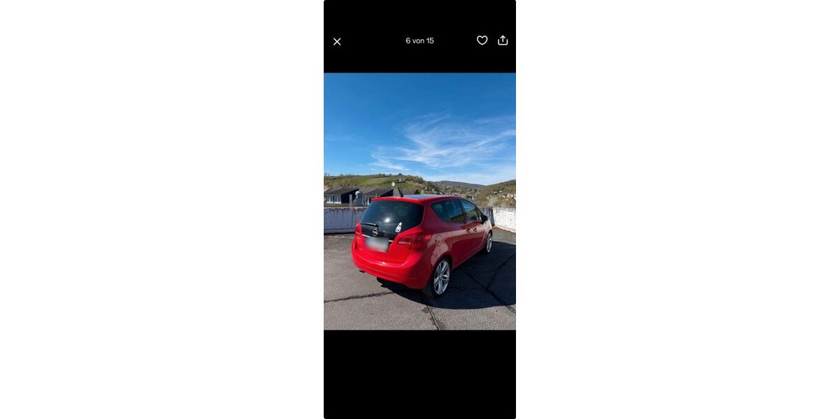 Opel Meriva 200.000 km 3.300 &euro; Rieschweiler 66509