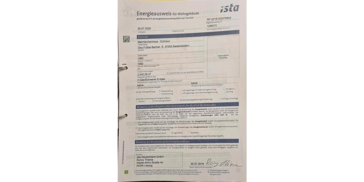 Etagenwohnung Kaiserslautern Betzenberg - 1 Zimmer, 20 m&sup2;, 56.000&euro; | Angebot:25204337