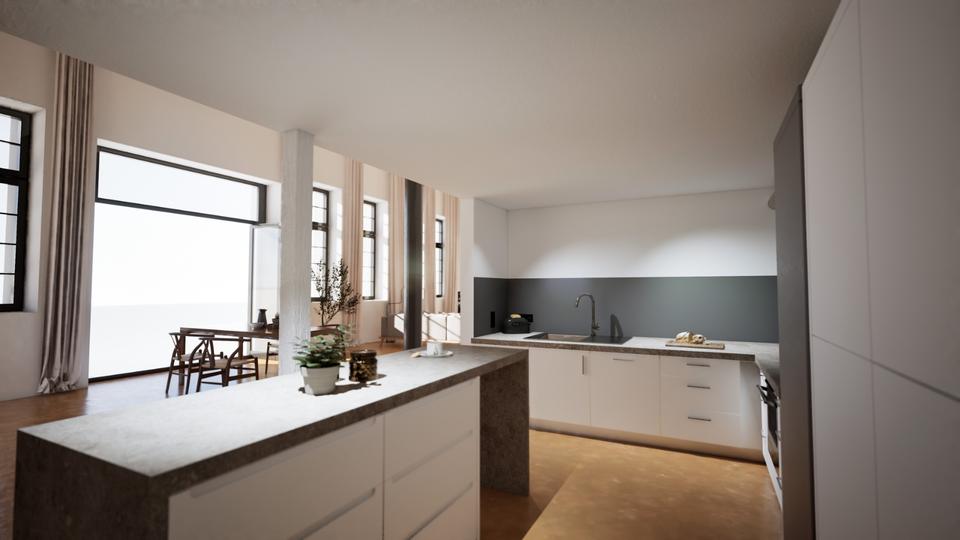 Loft - Studio - Atelier Kaiserslautern Betzenberg - 3.5 Zimmer, 142 m&sup2;, 400.000&euro; | Angebot:25879778