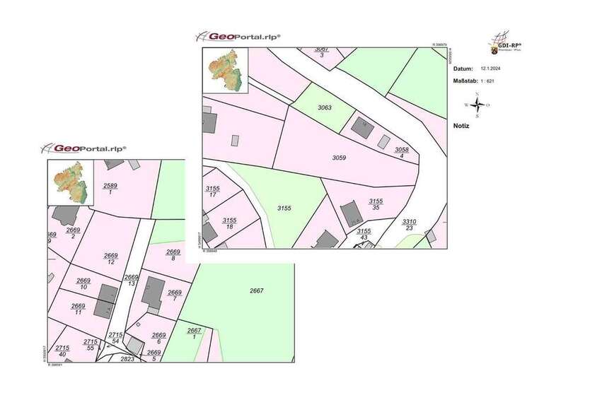 Grundstück zu verkaufen in Lauterecken 30.000 € 2756 m²