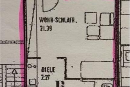 Wohnung Kaiserslautern Bahnheim - 1.5 Zimmer, 36 m&sup2;, 85.000&euro; | Angebot:24850970