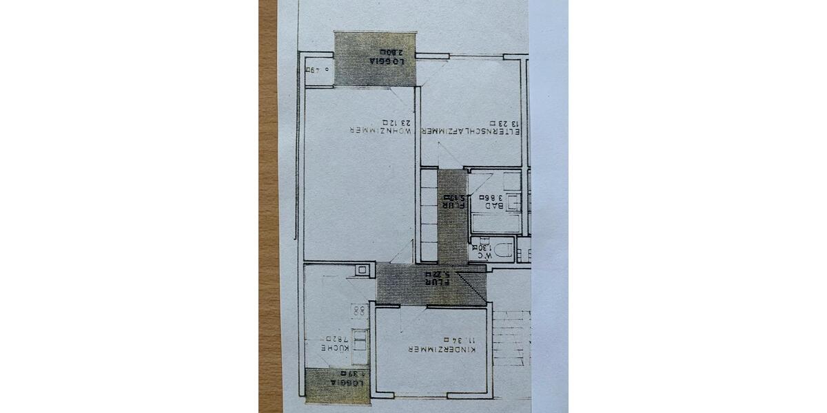 Etagenwohnung Kaiserslautern Bahnheim - 3 Zimmer, 76 m&sup2;, 169.000&euro; | Angebot:26648154