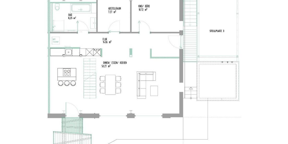 Etagenwohnung Kaiserslautern - 4 Zimmer, 118 m&sup2;, 1.970&euro; | Angebot:26110860