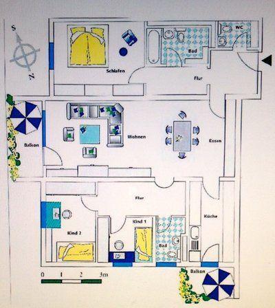 Etagenwohnung Landstuhl - 4 Zimmer, 107 m&sup2;, 1.000&euro; | Angebot:26535197