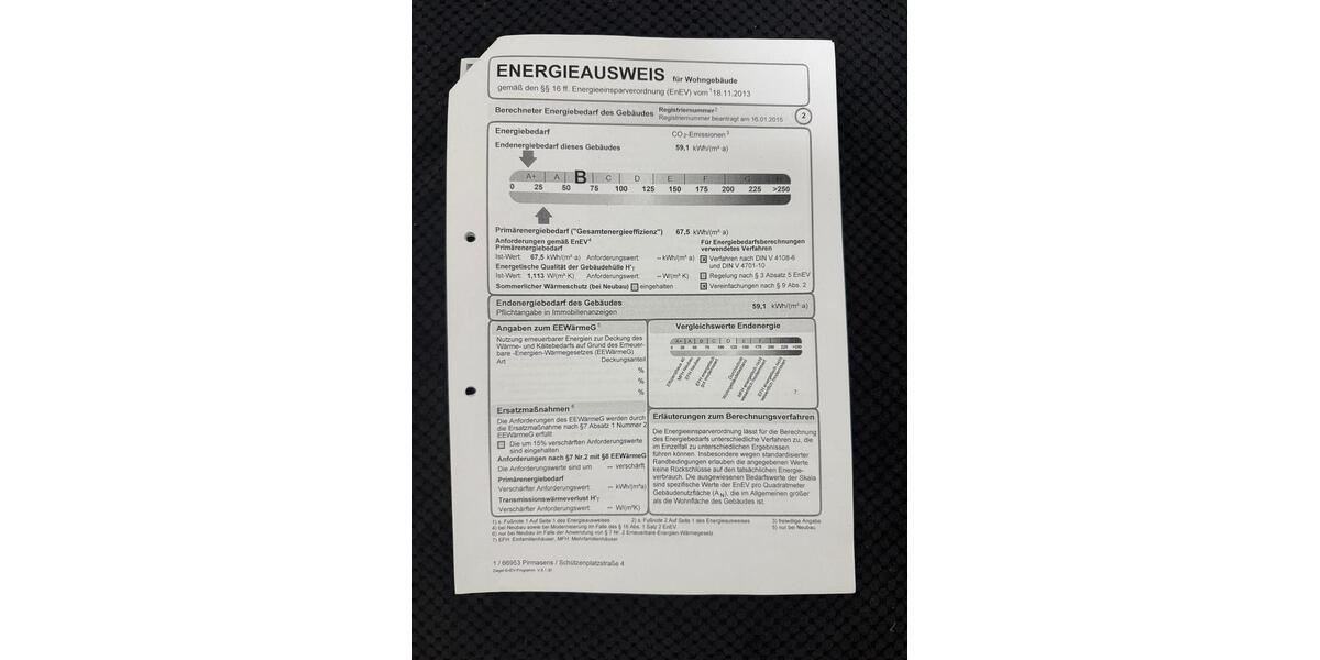 Erdgeschoßwohnung Pirmasens Fehrbach - 2 Zimmer, 65 m&sup2;, 90.000&euro; | Angebot:25158765