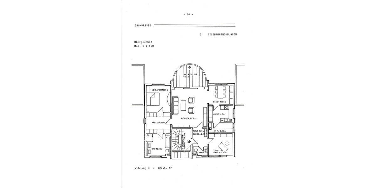 Etagenwohnung Neustadt Weinstrasse Neustadt-Stadt - 4 Zimmer, 126 m&sup2;, 575.000&euro; | Angebot:26522146