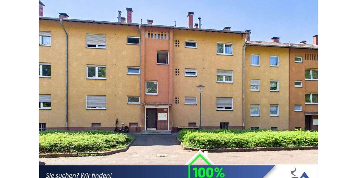 Etagenwohnung Kaiserslautern Bahnheim - 2 Zimmer, 62 m&sup2;, 122.500&euro; | Angebot:27308220