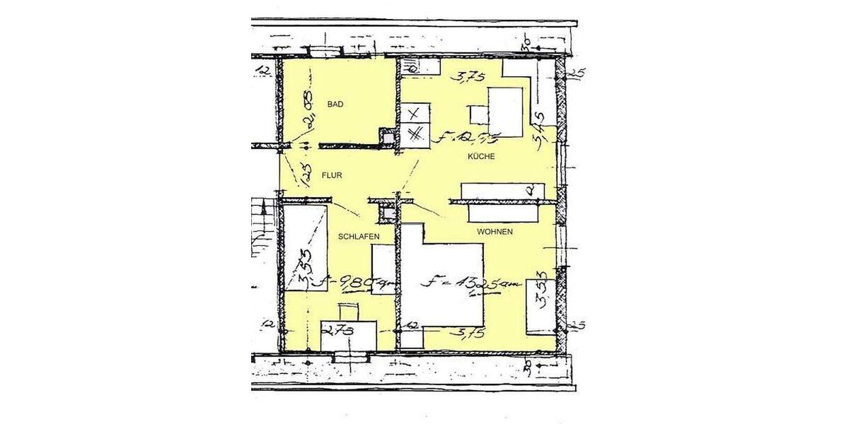 Etagenwohnung Neustadt Weinstraße Neustadt-Stadt - 2 Zimmer, 50 m&sup2;, 160.000&euro; | Angebot:25052899