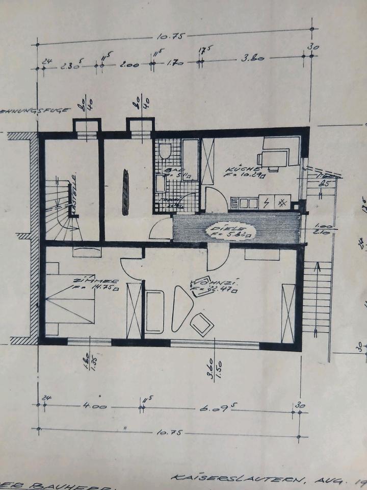 2,5 Zimmer Einliegerwohnung KL Erlenbach zimmer