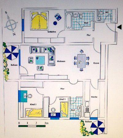 Etagenwohnung Landstuhl - 4 Zimmer, 107 m&sup2;, 1.000&euro; | Angebot:26279823