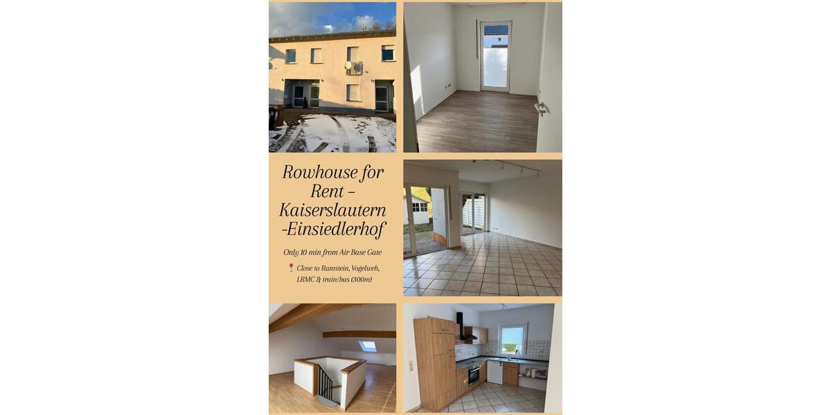 Reihenhaus Kaiserslautern Einsiedlerhof - 5 Zimmer, 170 m&sup2;, 1.520&euro; | Angebot:25589599