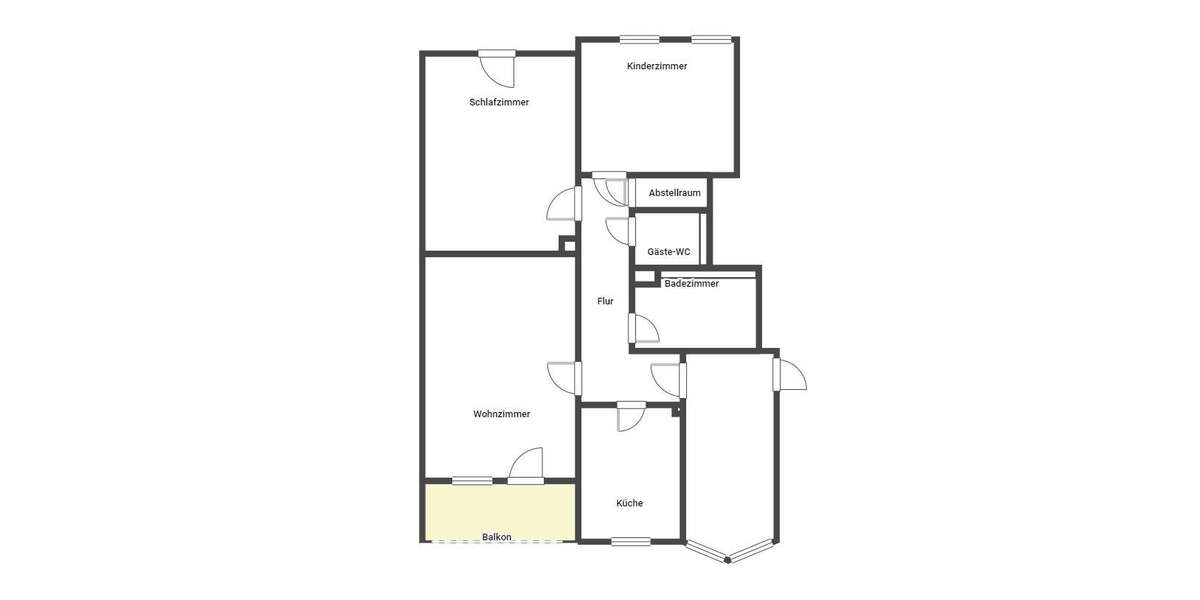 Etagenwohnung Neustadt an der Weinstraße - 3 Zimmer, 80 m&sup2;, 556&euro; | Angebot:27722965