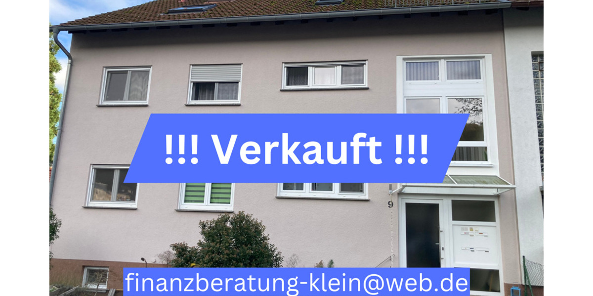 VERKAUFT !! VERKAUFT !! gepflegtes Mehrfamilienhaus in ruhiger Lage 1 zimmer