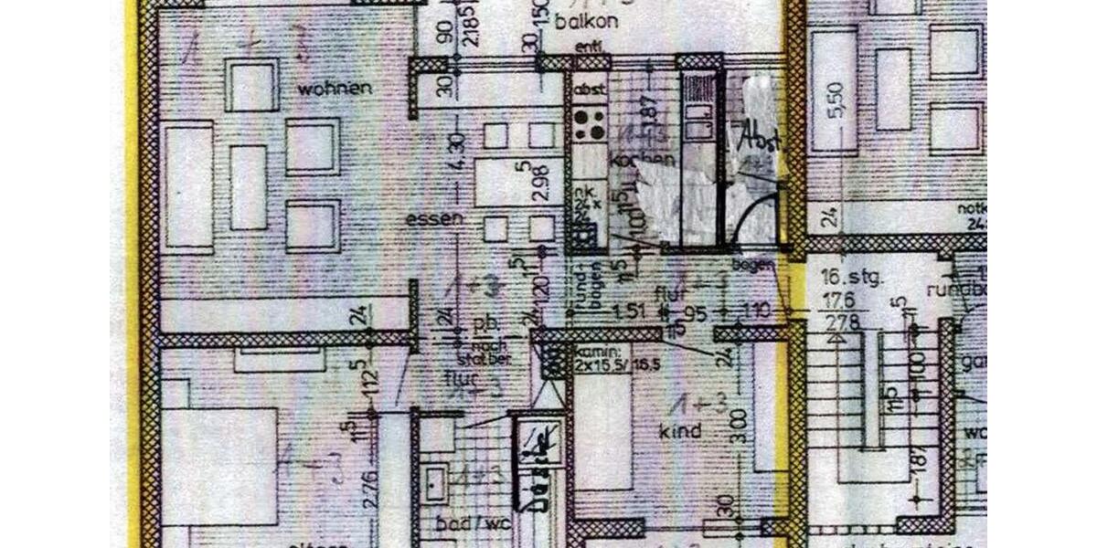 3 Zimmerwohnung mit Balkonen ,GarageGarten in Kirchheimbolanden 3 zimmer