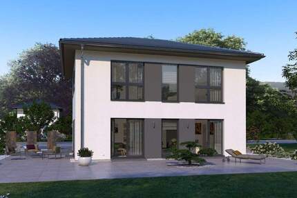 MODERNES WOHNHAUS MIT ELEGANTEM WALMDACH 4 zimmer